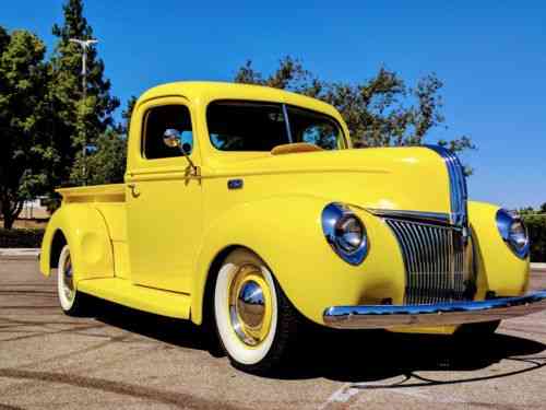 Ford Other Pickups 1940 This Beautiful Ford Pickup Was