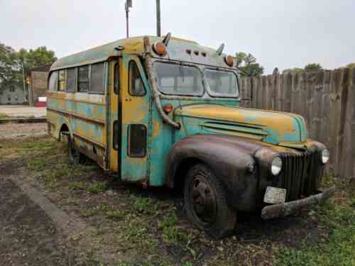 Ford Superior Bus 1947 | Too Many Projects Around The: One-Owner Cars ...