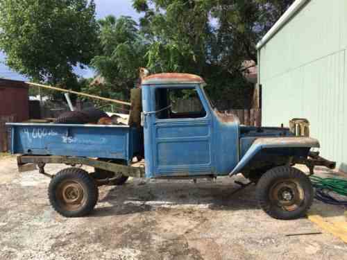 Jeep Willys Willys Pickup 1947 | This Is A Parts Truck: One-Owner Cars ...