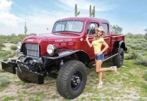 Dodge Power Wagon Crew Cab 1955 Crew Cab Restomod One Owner Cars For