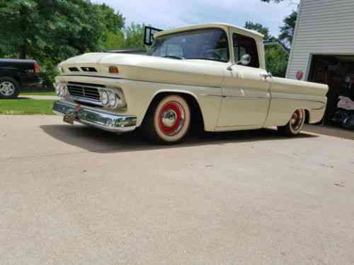 Chevrolet C-10 Apache 1961 | Chevy Apache 1/2 Ton Short: One-Owner Cars ...