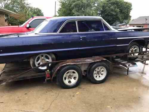 Chevrolet Impala Base 1964 64 With Orig Interior And Head