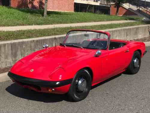 Lotus Elan 1964 | Lotus Elan S2 1 6l Twin Cam Weber: One-Owner Cars For ...