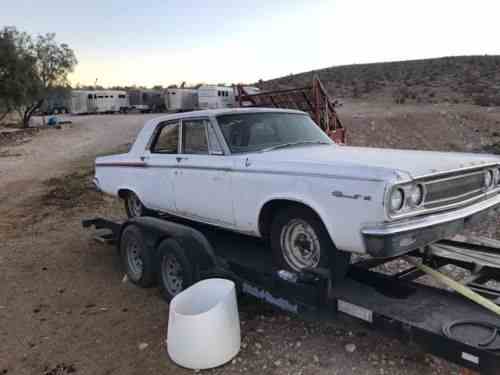 Dodge Coronet 1965 | Selling My Dodge Coronet 4 Door I: One-Owner Cars ...