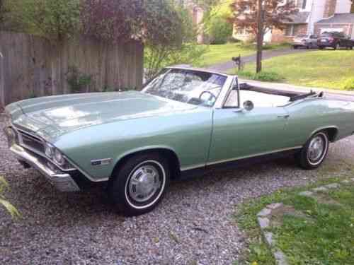 Chevrolet Chevelle 1968 Restored Chevelle Malibu Convertible One Owner Cars For Sale