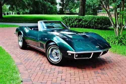 chevrolet corvette convertible 427 400 tri power numbers one owner cars for sale chevrolet corvette convertible 427 400 tri power numbers matching 1968