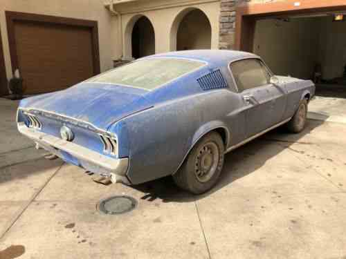 Ford Mustang Fastback 1968 No Reserve 5 Day Aution Sold One Owner Cars For Sale