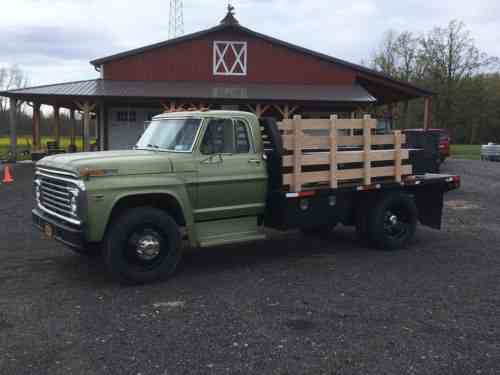 Ford F 600 1970 Selling A Ford F 600 Flatbed Truck The Truck One Owner Cars For Sale