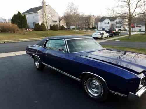 chevrolet monte carlo 1971 402 big block with 12 bolt one owner cars for sale chevrolet monte carlo 1971