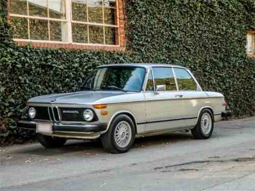 Bmw 2002 1974 Bmw 2002 Tii In Silver With Black One