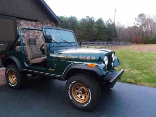 Jeep Cj Golden Eagle 1980 Jeep Golden Eagle Original 48k