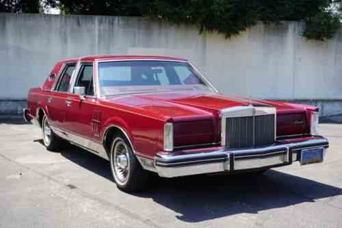 lincoln continental continental 1980 the continental mark vi one owner cars for sale lincoln continental continental 1980