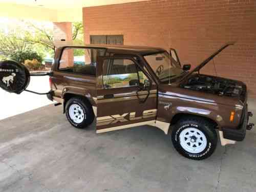 Rarely-Seen 1984 Ford Bronco II XLS Is the Sporty Version of the Maligned  Model