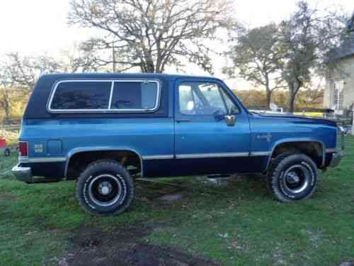 Chevrolet Blazer 1985