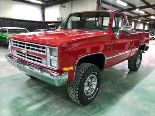 Chevrolet Other Pickups Silverado 4x4 Swb 1985 |: One-Owner Cars For Sale