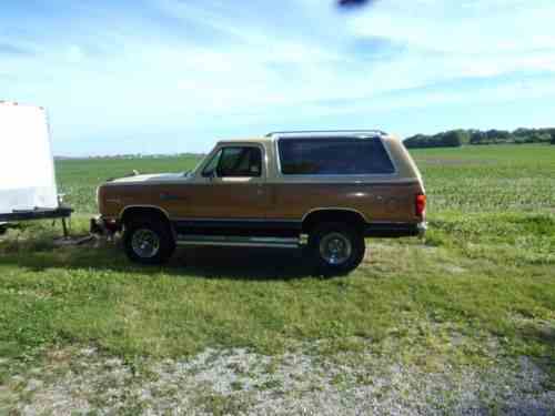 Dodge Ramcharger 2 Door 1985 Ramcharger This Truck Came