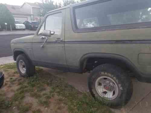 ford bronco 1985 ford bronco with a 5 0 v8 and a 4speed one owner cars for sale ford bronco 1985