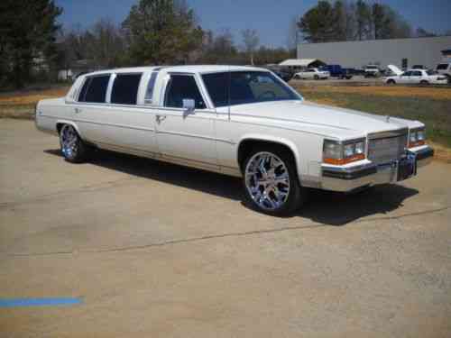 Cadillac Brougham Limousine 1986 | Updated I Am Very: One-Owner Cars ...