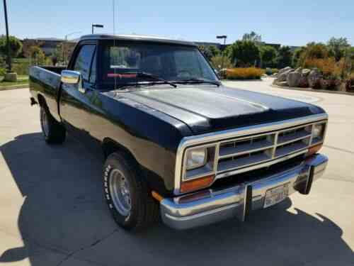 Dodge Ram 1500 1987 | Have A Look At This Dodge Ram 150: One-Owner Cars ...