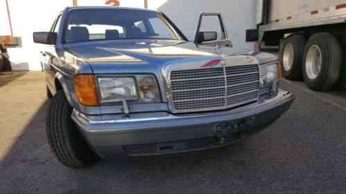 Mercedes-benz S-class 1987 | For Sale Mercedes 560 Sel: One-Owner Cars For Sale