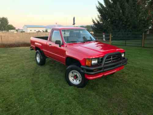 Toyota Pickup 1987 | Up For Auction Is This Beautiful: One-Owner Cars