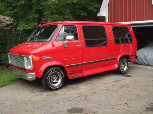 Chevrolet G20 Van 1988 | Custom Chevy Van-this Is A: One-Owner Cars For ...