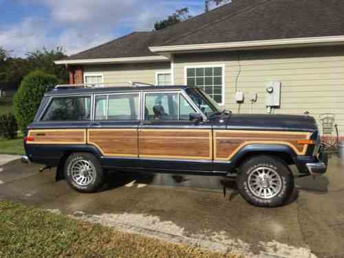 Jeep Wagoneer 1988 This Classic Drives Great Interior And