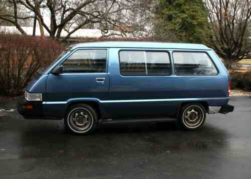 toyota van wagon 1989 van is near perfect mechanically and one owner cars for sale toyota van wagon 1989