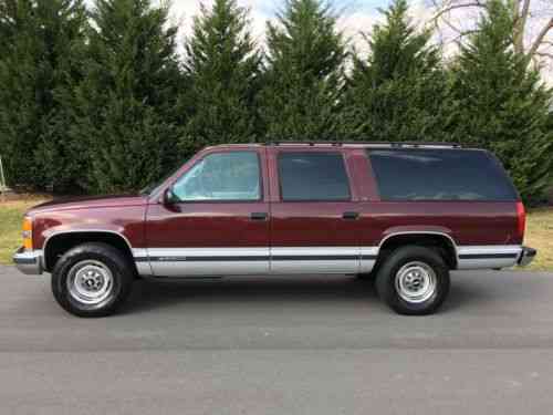 chevrolet suburban 2500 1995 chevrolet suburban 2500 ls only one owner cars for sale chevrolet suburban 2500 1995