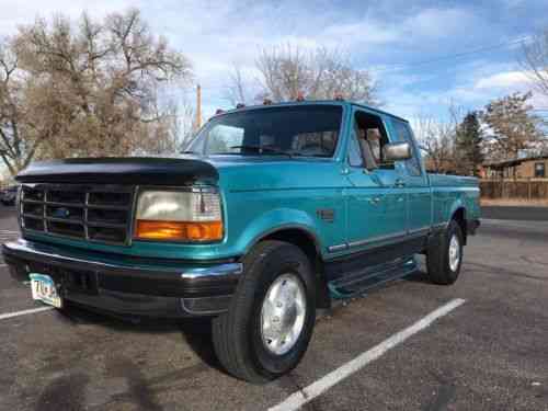 Ford F-250 Xlt 1996 | Extremely Nice Ford F-250 Rwd: One-Owner Cars For ...