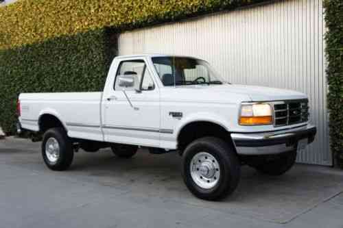 Ford F-350 Low Miles ~ Diesel 4x4 1996 | Welcome! A New: One-Owner Cars ...