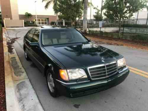 mercedes benz s class 1997 s500 long version with only 55k one owner cars for sale mercedes benz s class 1997