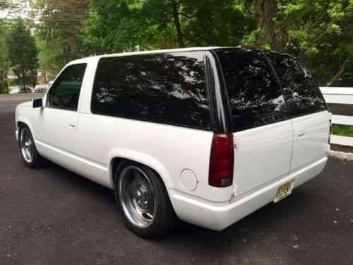 Chevrolet Tahoe 1999 Last Year Of The 2 Door Tahoe And This One Owner Cars For Sale