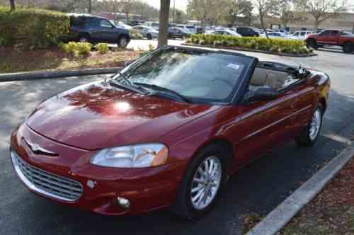 2002 chrysler sebring lxi