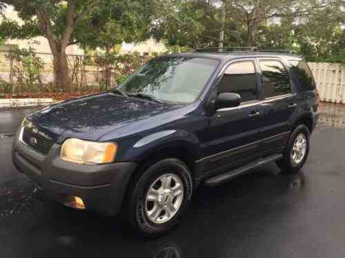 Ford Escape 2003 | Beautiful Blue Ford Escape Xlt For: One-Owner Cars