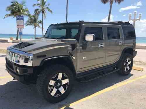 Hummer H2 Duramax Diesel Conversion 2005 Hummer H2 One Owner Cars