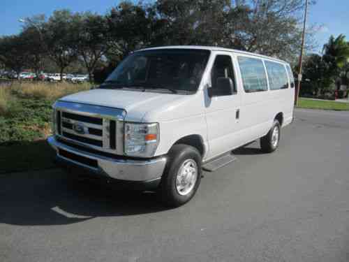 Ford E Series Van 11 Ford 50 12 Passenger Florida Rust One Owner Cars For Sale