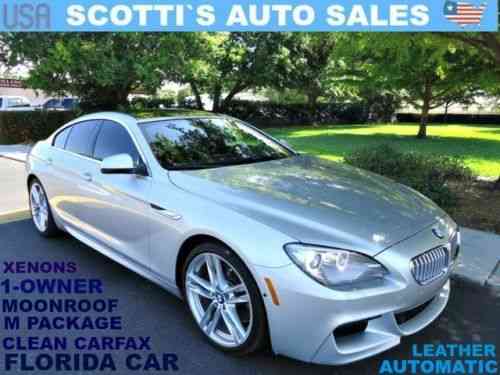 Bmw 6 Series Base Sedan 4 Door 2013