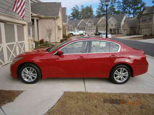 Infiniti G37 X Sport Sedan 4 Door 2013