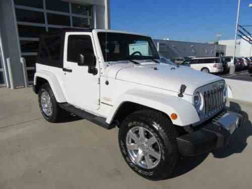 Jeep Wrangler Sahara Sport Utility 2 Door 2013