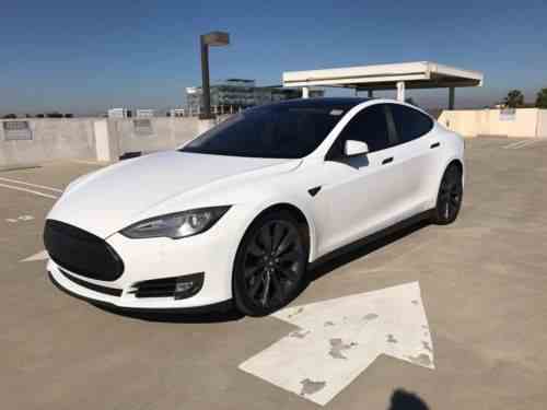 Tesla Model S Performance Plus 2013 Tesla Model S P85 My