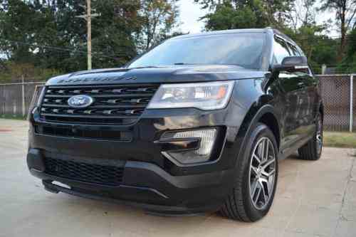 Ford Explorer Sport 2016 | Ford Explorer Sport Black: One-Owner Cars ...