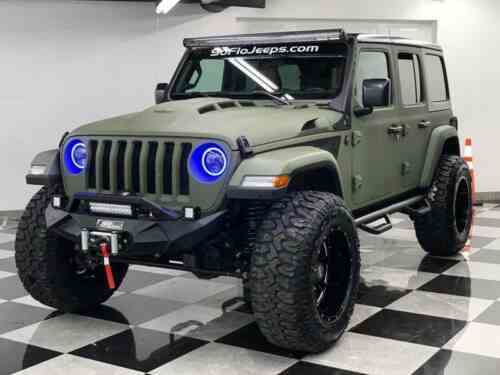Jeep Wrangler Custom Lifted Abrams Edition Kevlar Power: One-Owner Cars