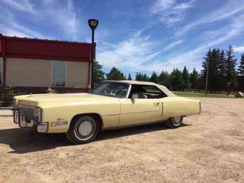 Cadillac Eldorado 2 Door Convertible